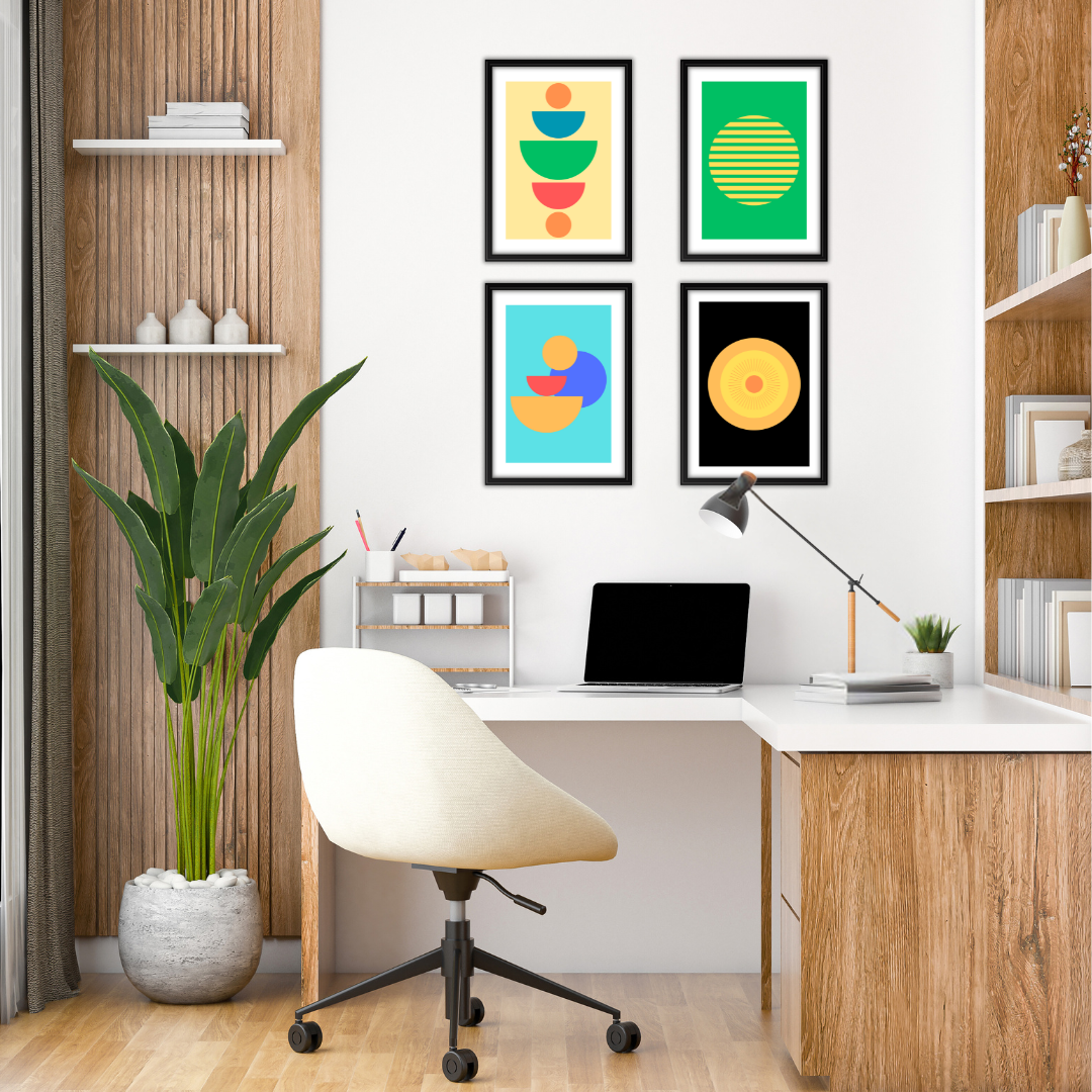 Boho Vibrance Digital Wall Art Prints