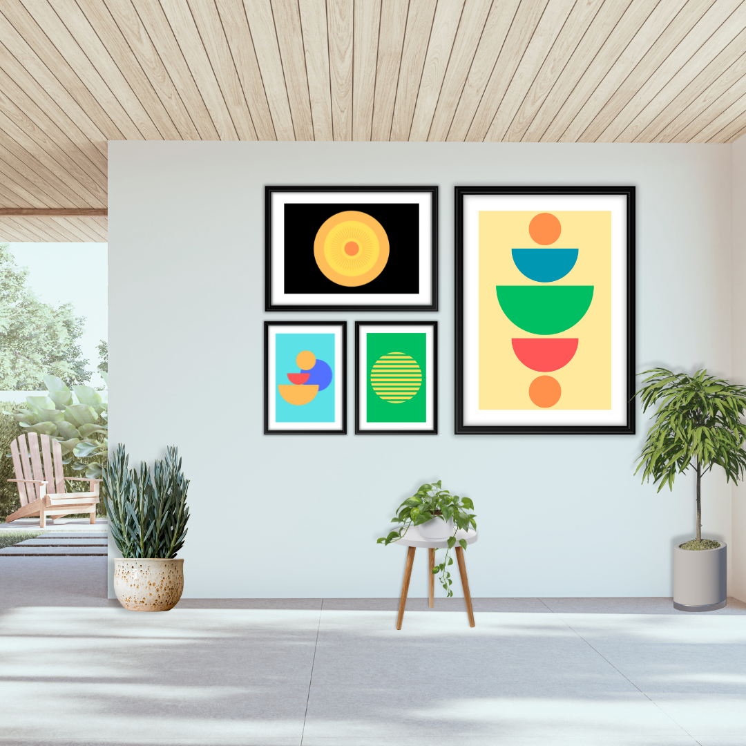 Boho Vibrance Digital Wall Art Prints