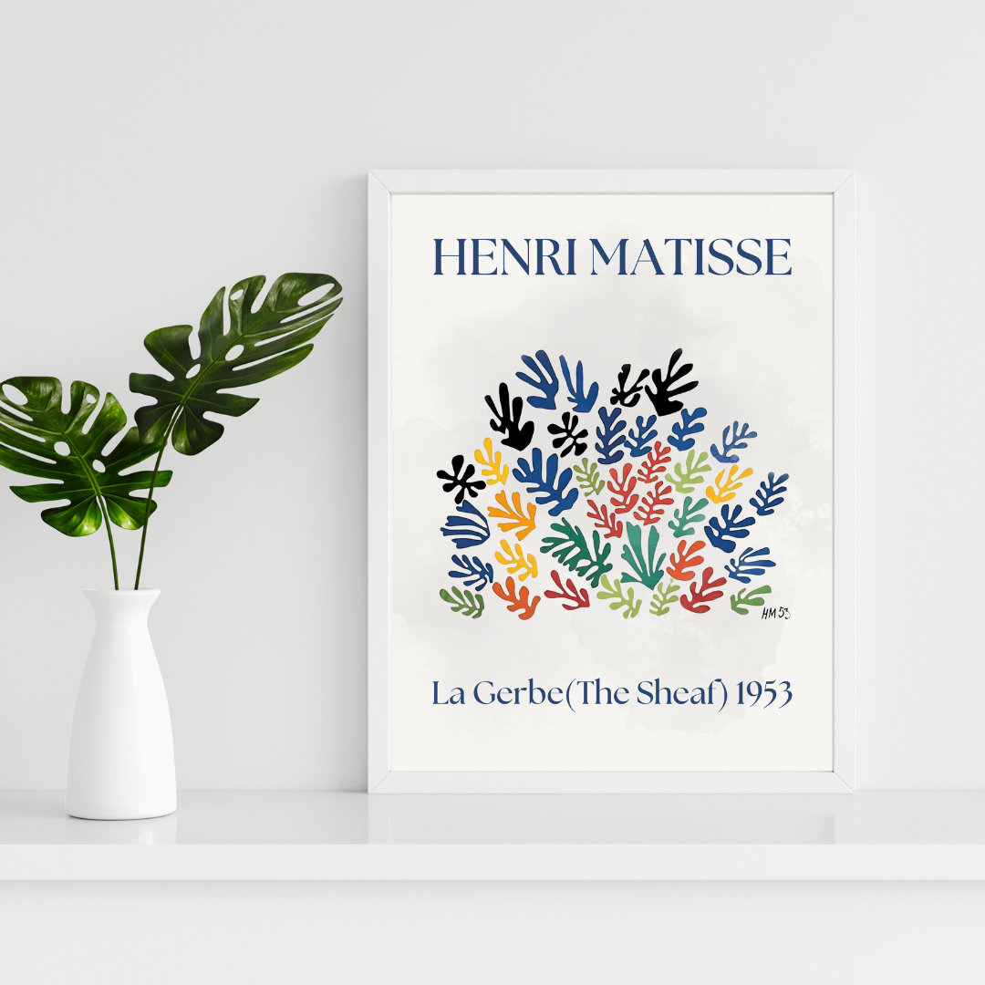 Henri Matisse The Sheaf Digital Wall Art Prints