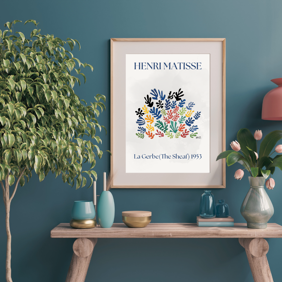 Henri Matisse The Sheaf Digital Wall Art Prints