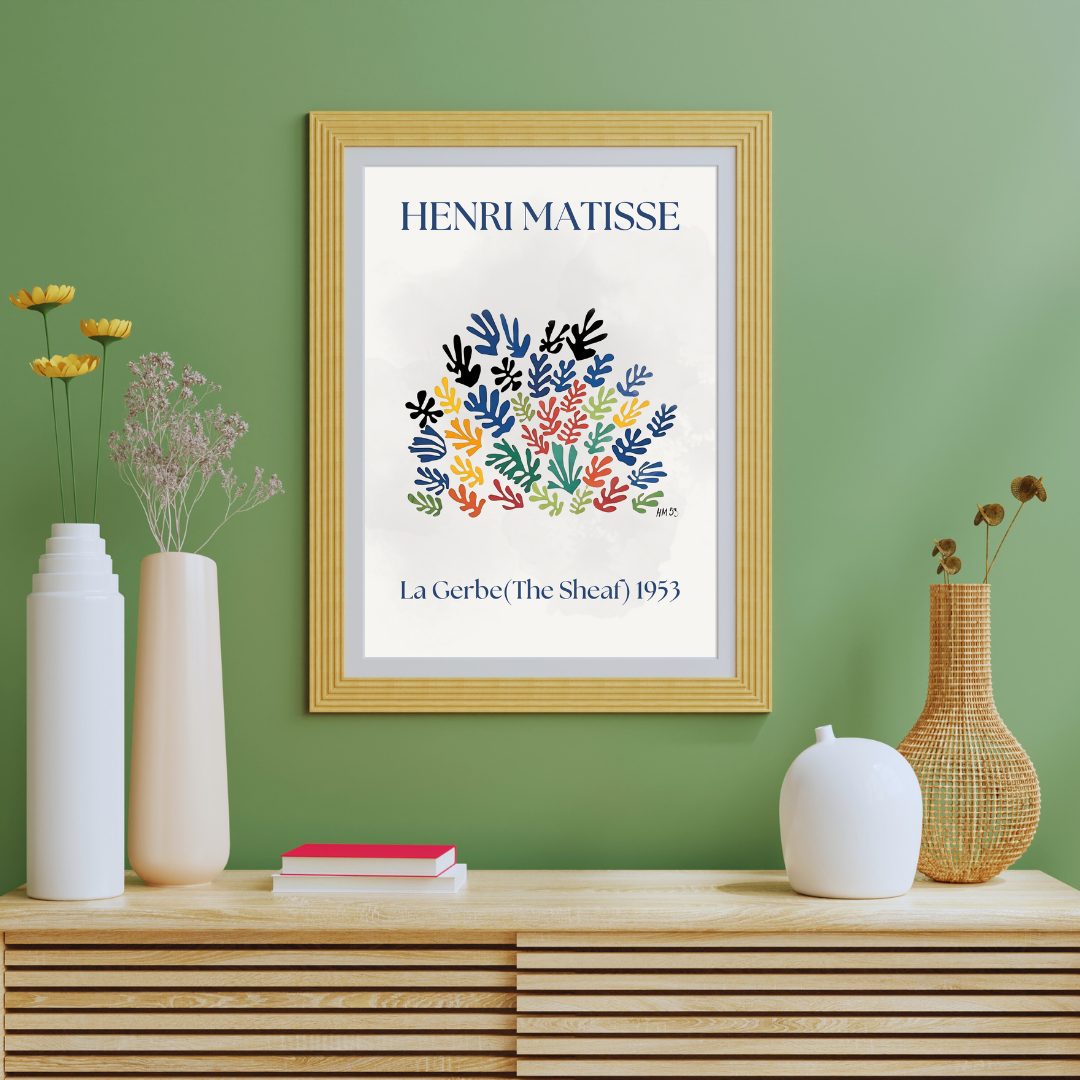 Henri Matisse The Sheaf Digital Wall Art Prints