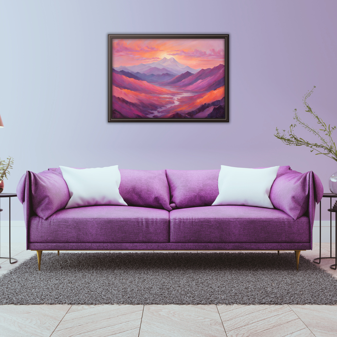 Dawn’s Embrace Landscape Digital Wall Art Prints