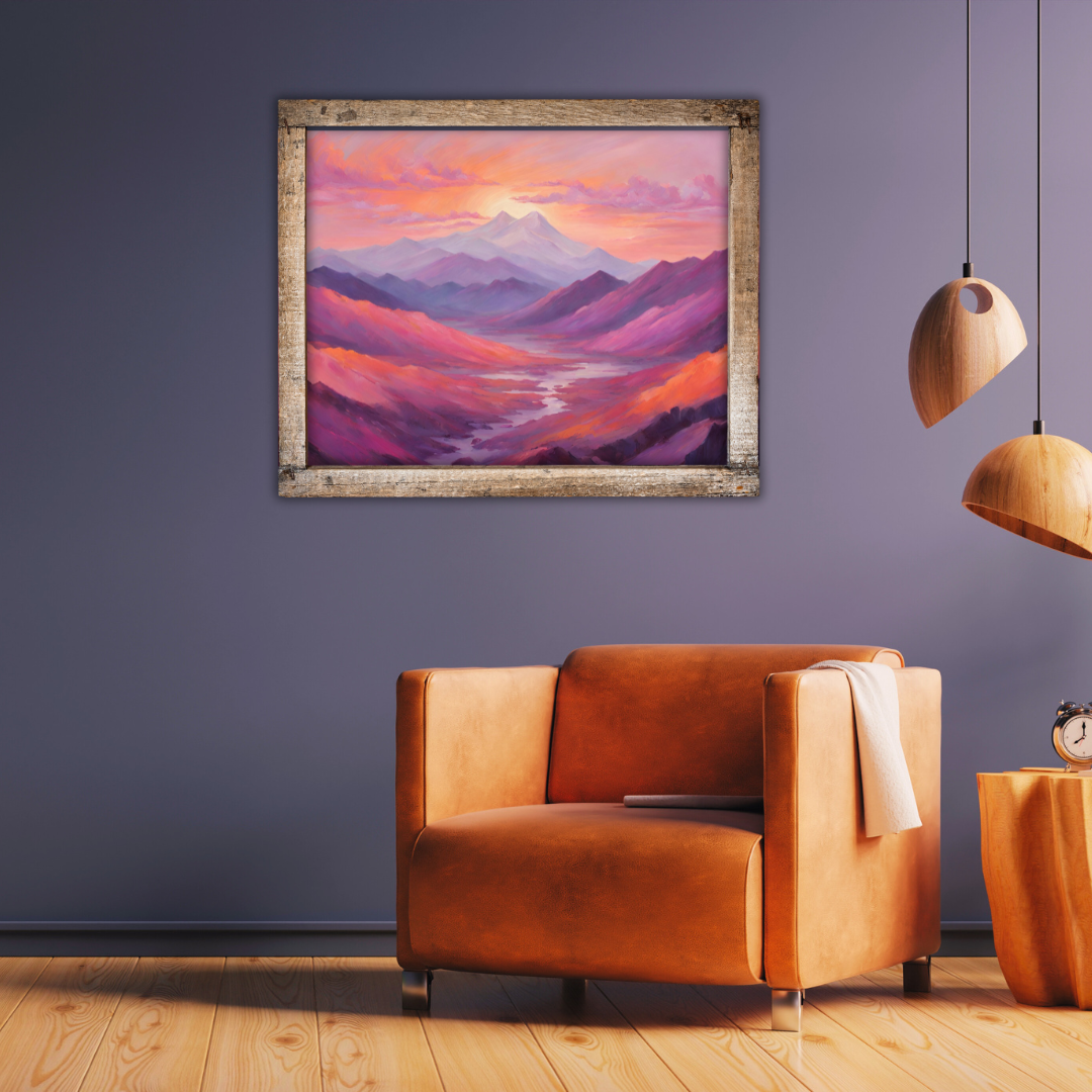 Dawn’s Embrace Landscape Digital Wall Art Prints