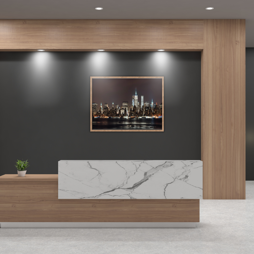 New York Skyline Cityscape Digital Wall Art Prints
