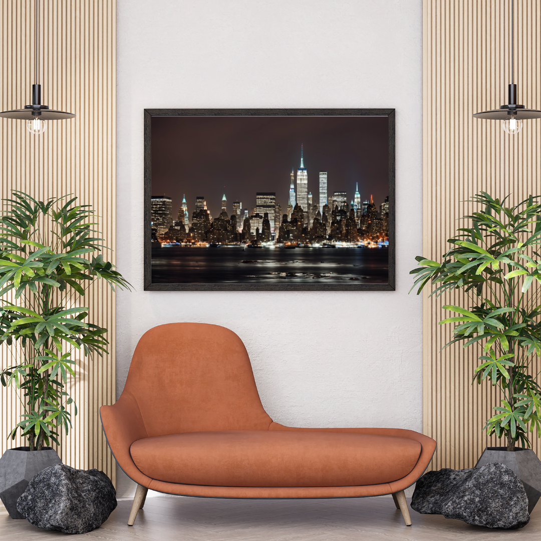 New York Skyline Cityscape Digital Wall Art Prints