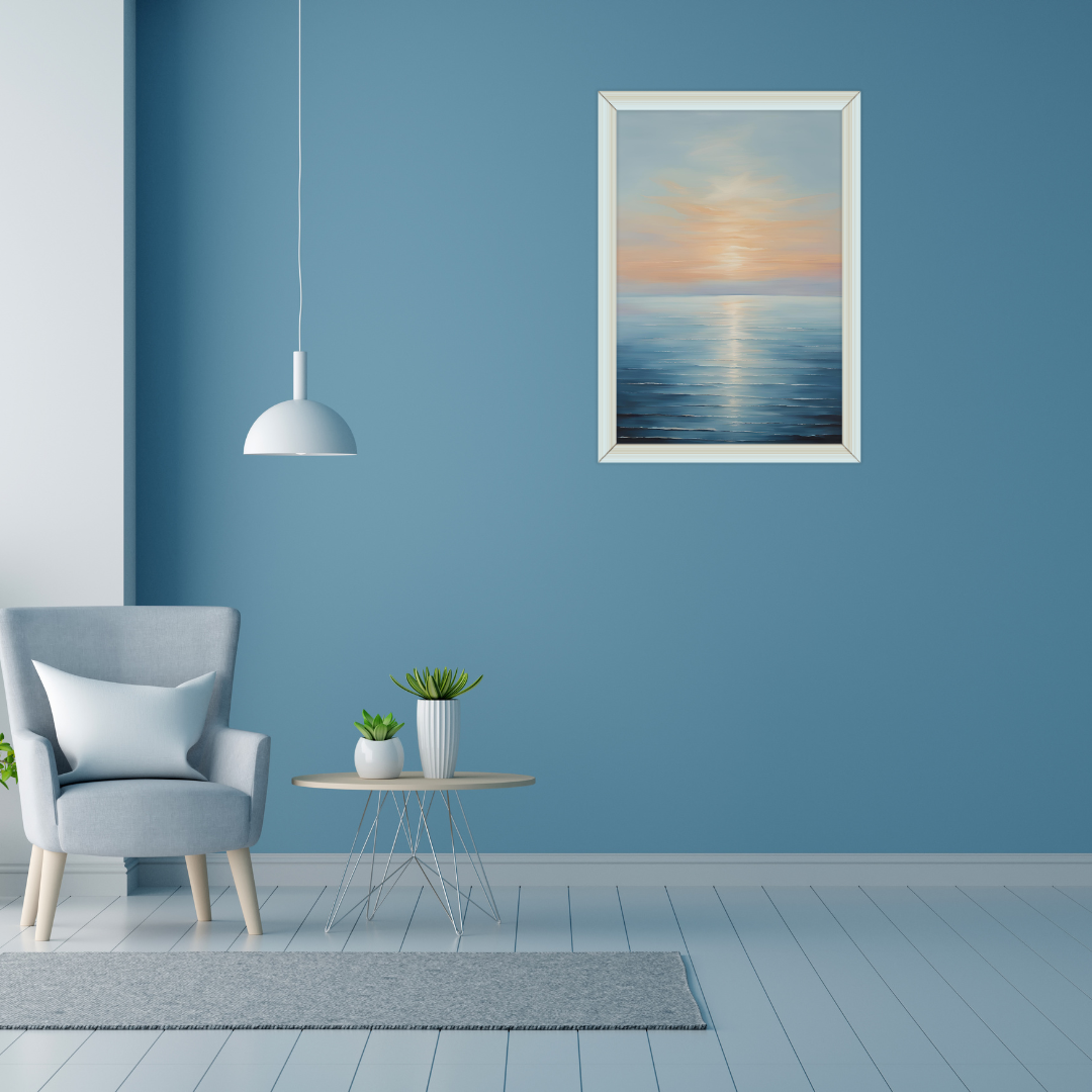 Azure Dreams Landscape Digital Wall Art Prints