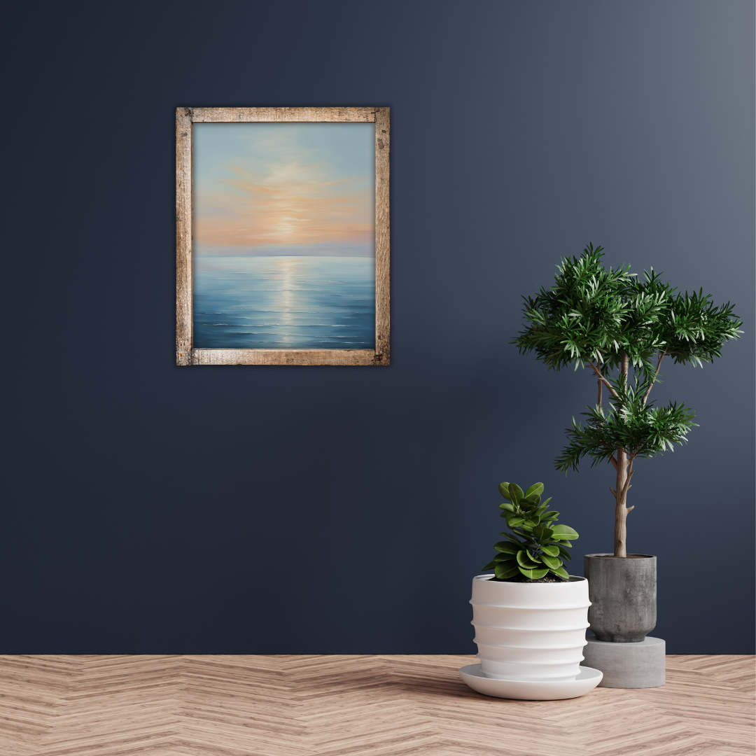 Azure Dreams Landscape Digital Wall Art Prints