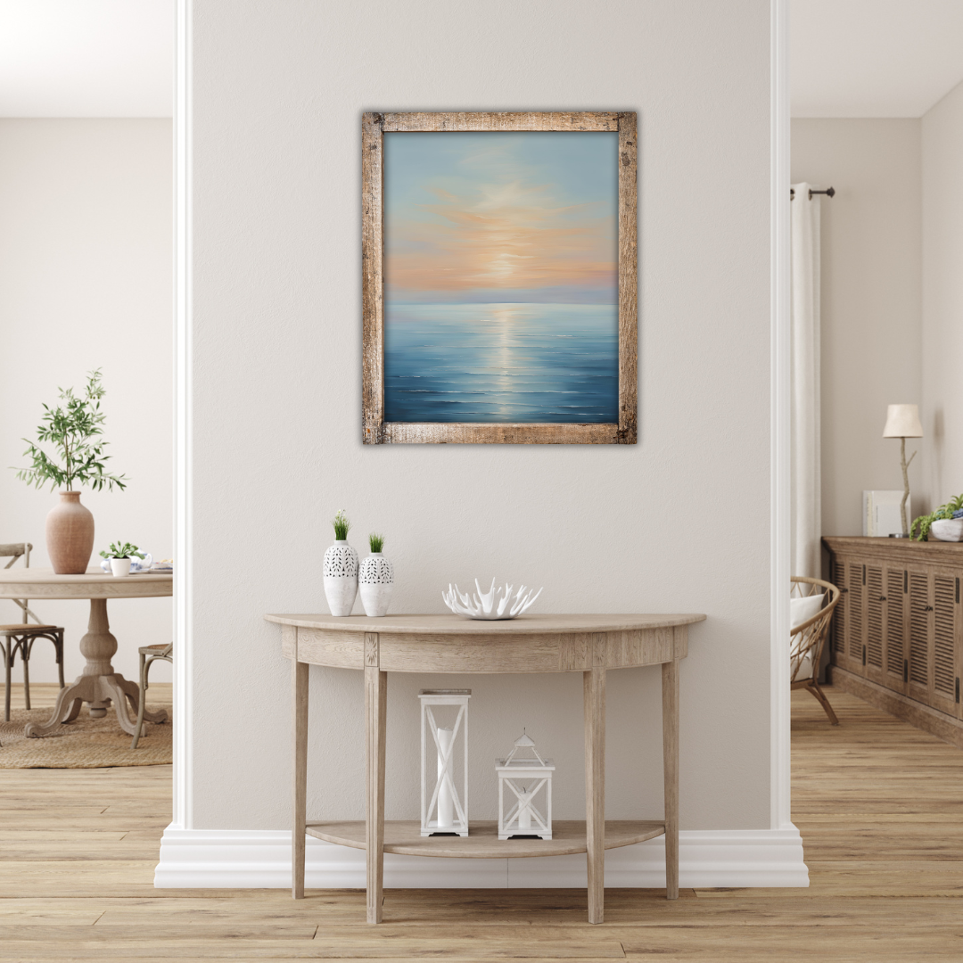 Azure Dreams Landscape Digital Wall Art Prints
