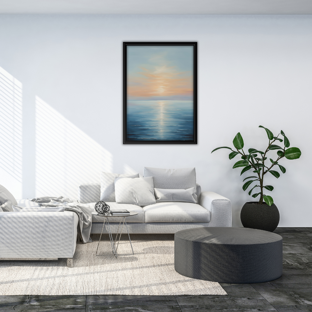 Azure Dreams Landscape Digital Wall Art Prints