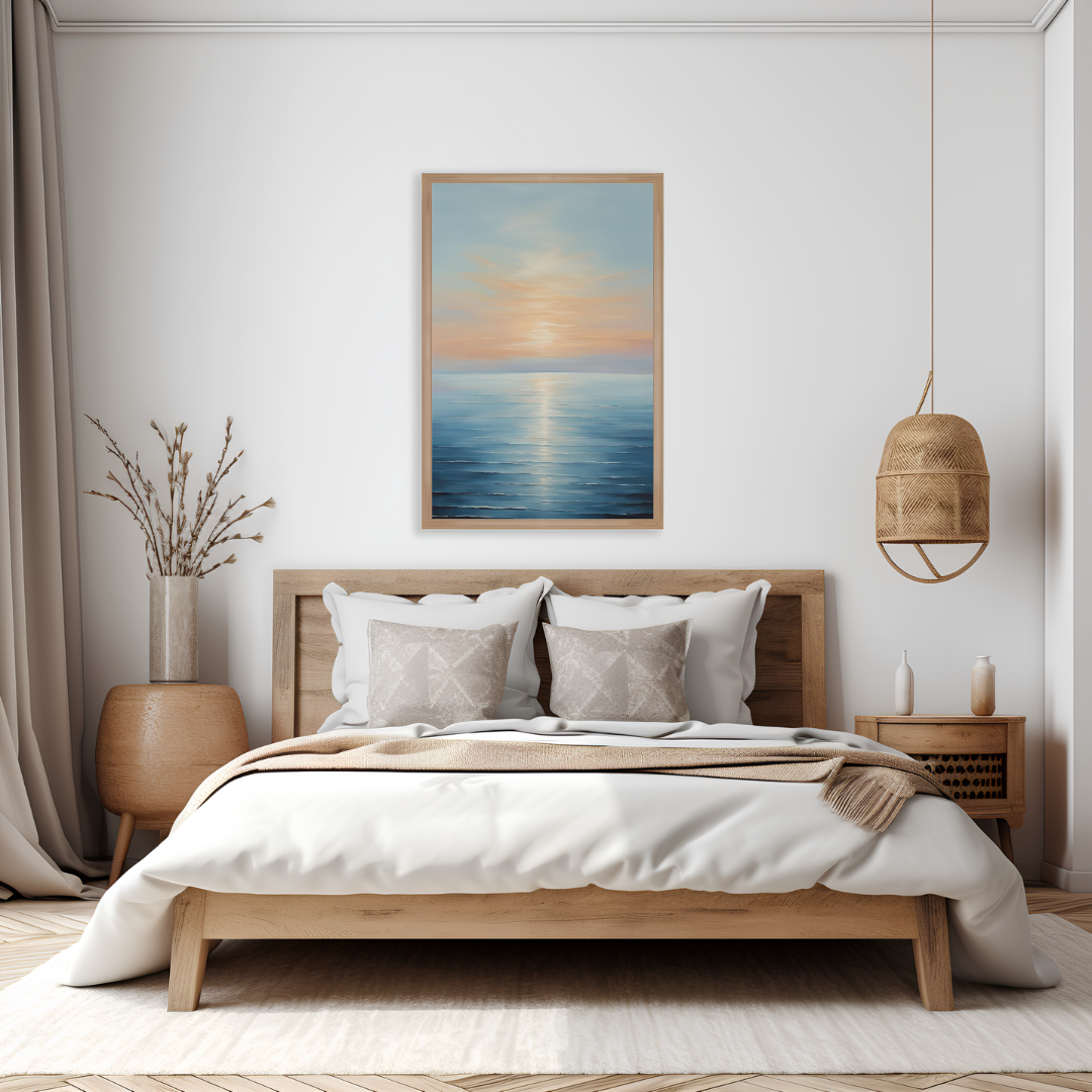 Azure Dreams Landscape Digital Wall Art Prints