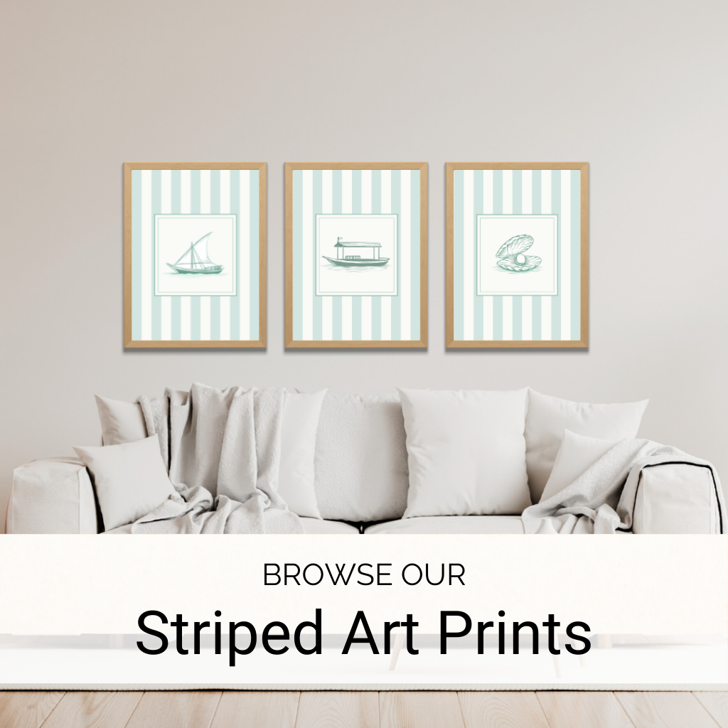 Striped Wall Art Prints