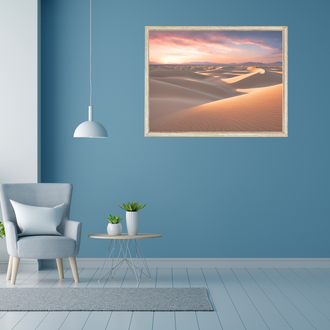 Desert Heat Landscape Digital Wall Art Prints