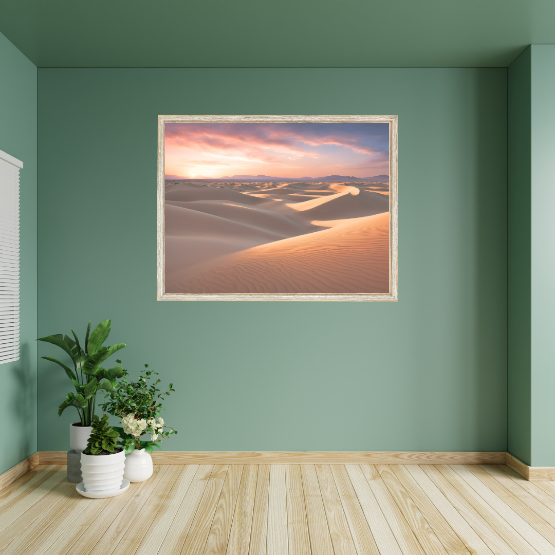 Desert Heat Landscape Digital Wall Art Prints