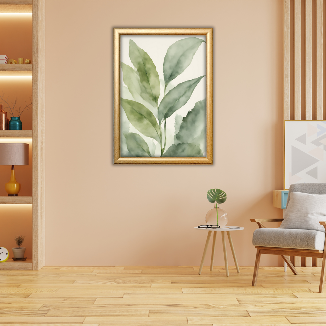 Botanic Leaves Digital Wall Art Prints