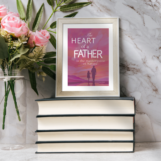 A Fathers Heart Inspirational Digital Wall Art Prints