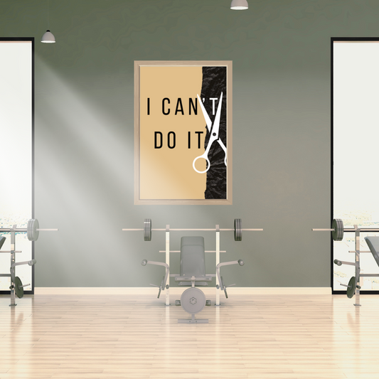 I Can Do It Inspirational Digital Wall Art Prints