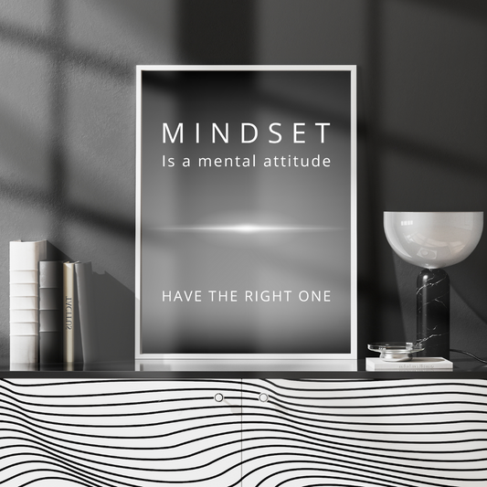 Mindset Inspirational Digital Wall Art Prints