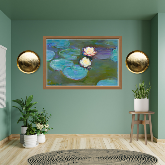 Claude Monet Nympheas Digital Wall Art Prints