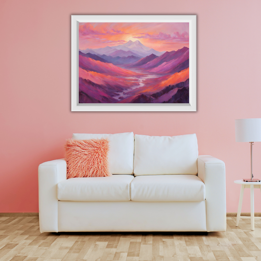 Dawn’s Embrace Landscape Digital Wall Art Prints