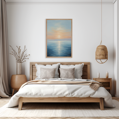 Azure Dreams Landscape Digital Wall Art Prints