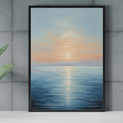 Azure Dreams Landscape Digital Wall Art Prints